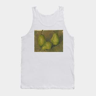 Three Pears by Paul Cezanne Tank Top